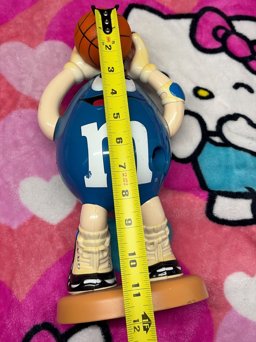 M&M's Blue Basketball Figure Kids Toy